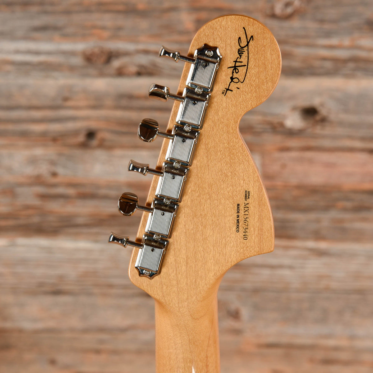 Fender Stratocaster Jimi Hendrix Reissue Olympic White - Dave Amato of REO Speedwagon - View 7 | MusicMarket