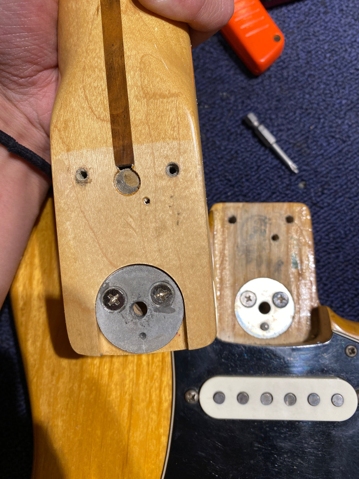 Fender Stratocaster Natural 1976 - View 14 | MusicMarket