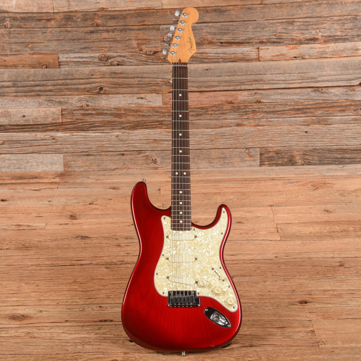 Fender Stratocaster Plus Crimson Burst 1996 - View 4 | MusicMarket