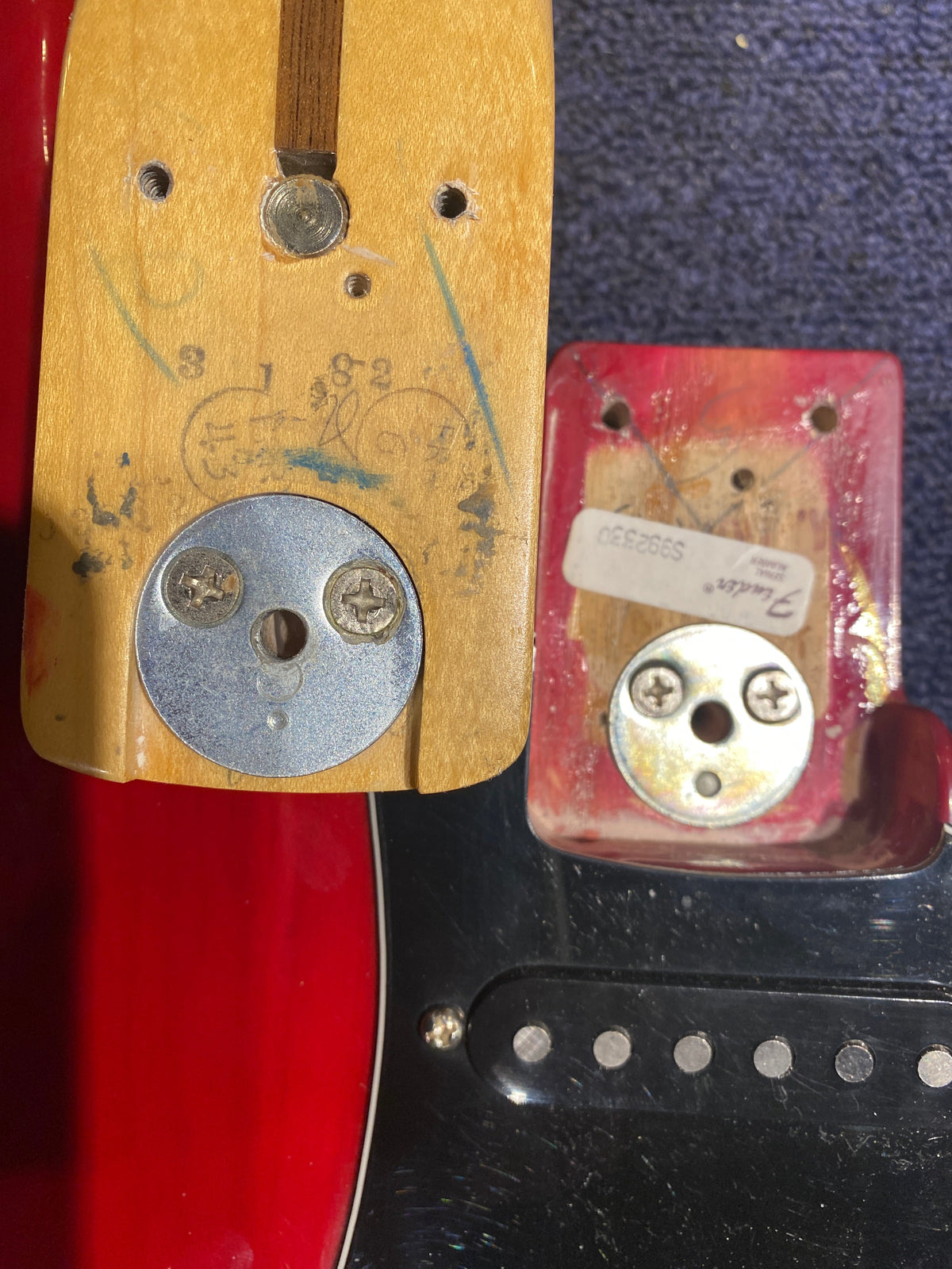 Fender Stratocaster Red 1982 - View 10 | MusicMarket