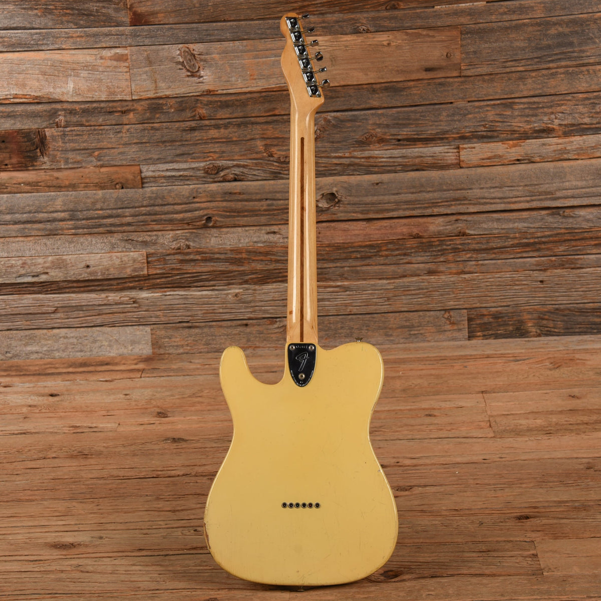 Fender Telecaster Custom Olympic White 1976 - View 5 | MusicMarket