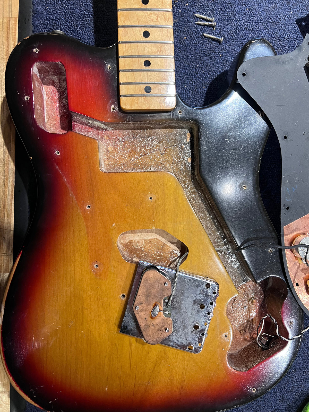 Fender Telecaster Custom Sunburats 1974 - View 13 | MusicMarket