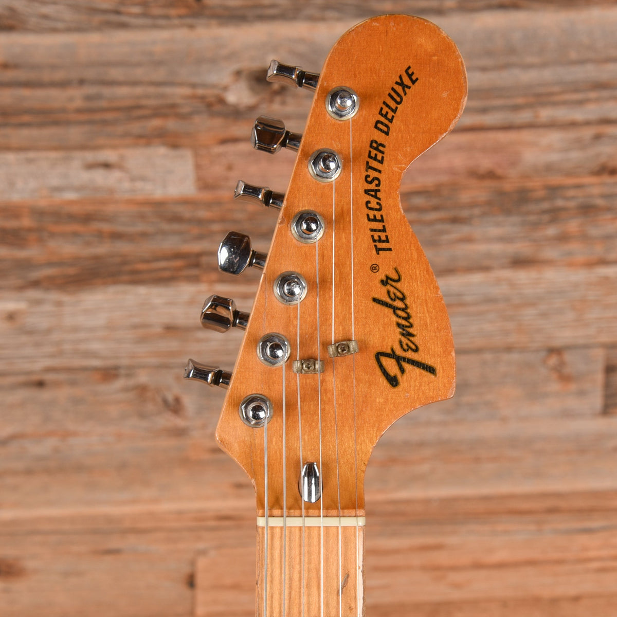 Fender Telecaster Deluxe Black 1975 - View 6 | MusicMarket