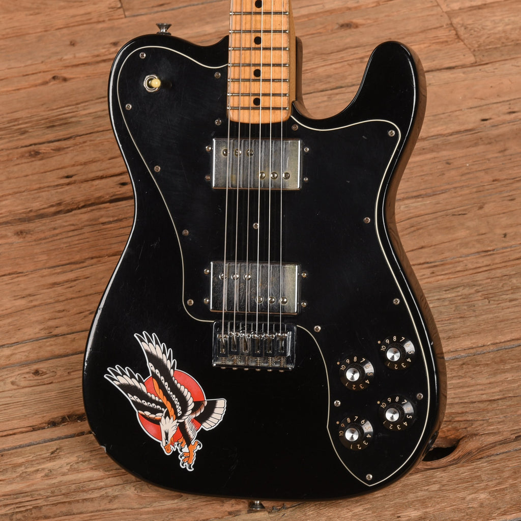 Fender Telecaster Deluxe Black 1975 - View 2 | MusicMarket
