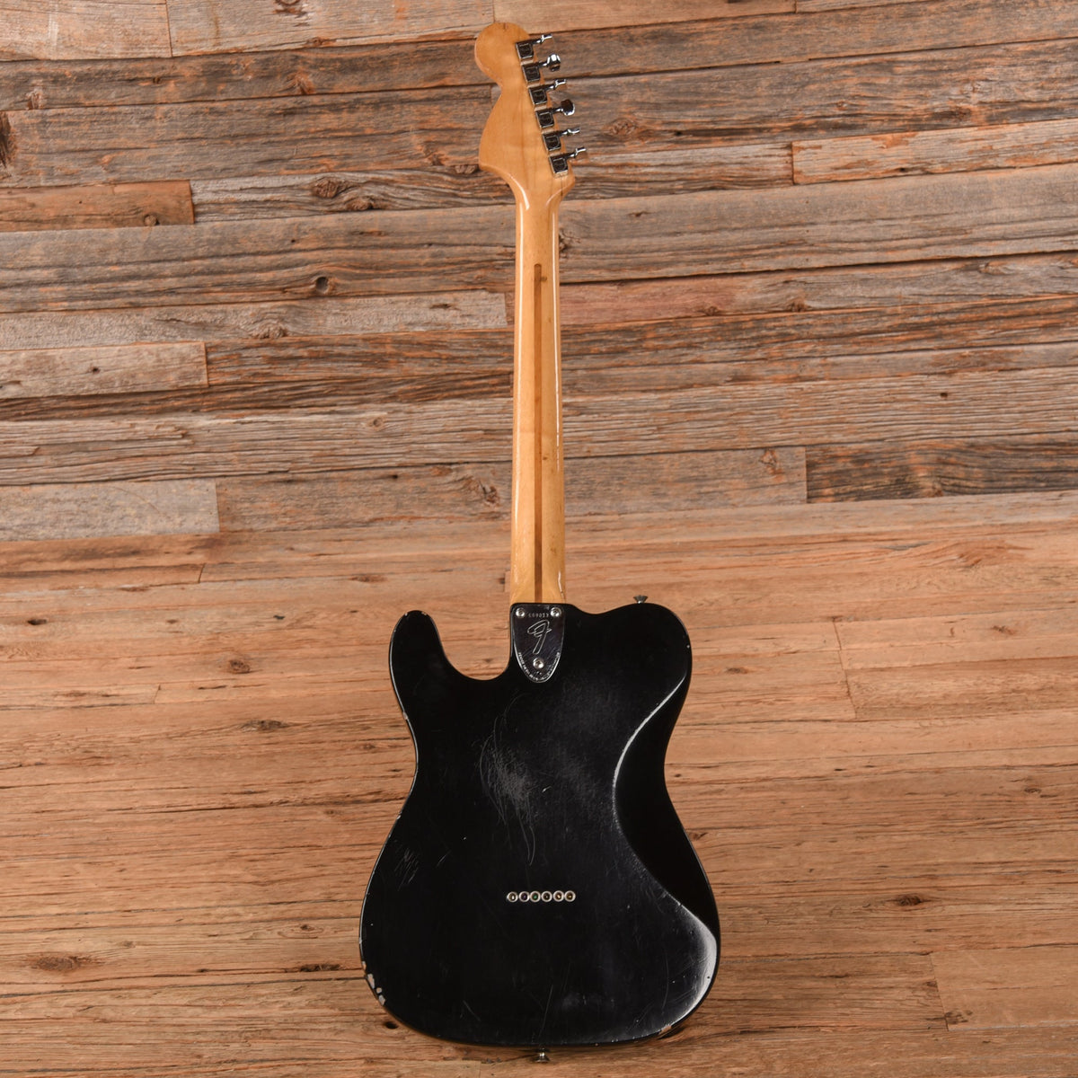 Fender Telecaster Deluxe Black 1975 - View 5 | MusicMarket