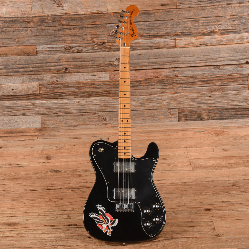 Fender Telecaster Deluxe Black 1975 - View 4 | MusicMarket