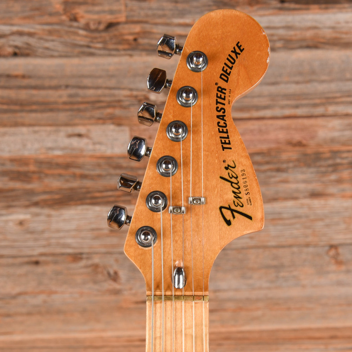 Fender Telecaster Deluxe Black 1978 - View 6 | MusicMarket