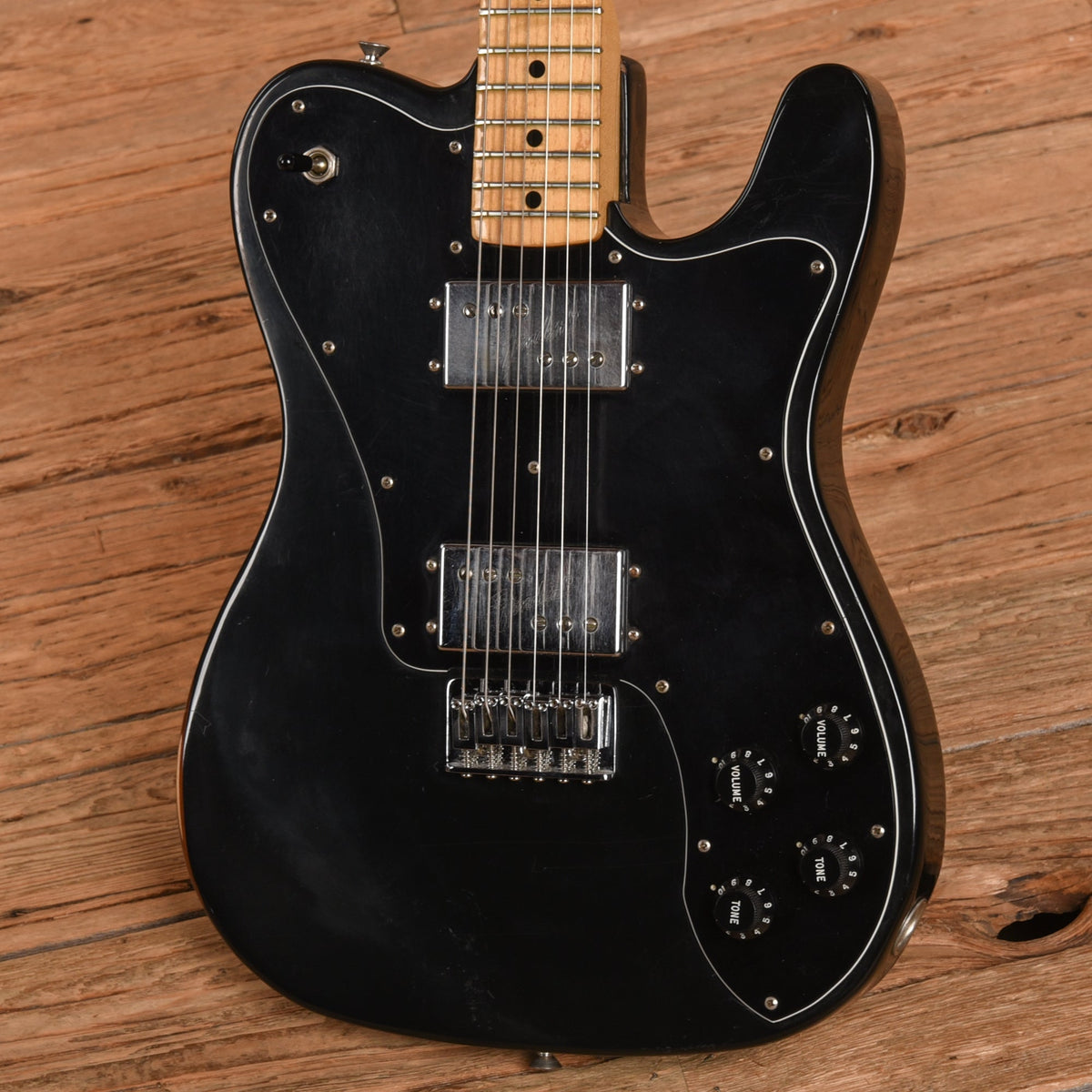 Fender Telecaster Deluxe Black 1978 - View 2 | MusicMarket