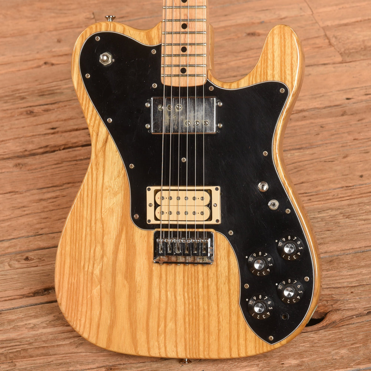 Fender Telecaster Deluxe Natural 1974 - View 2 | MusicMarket