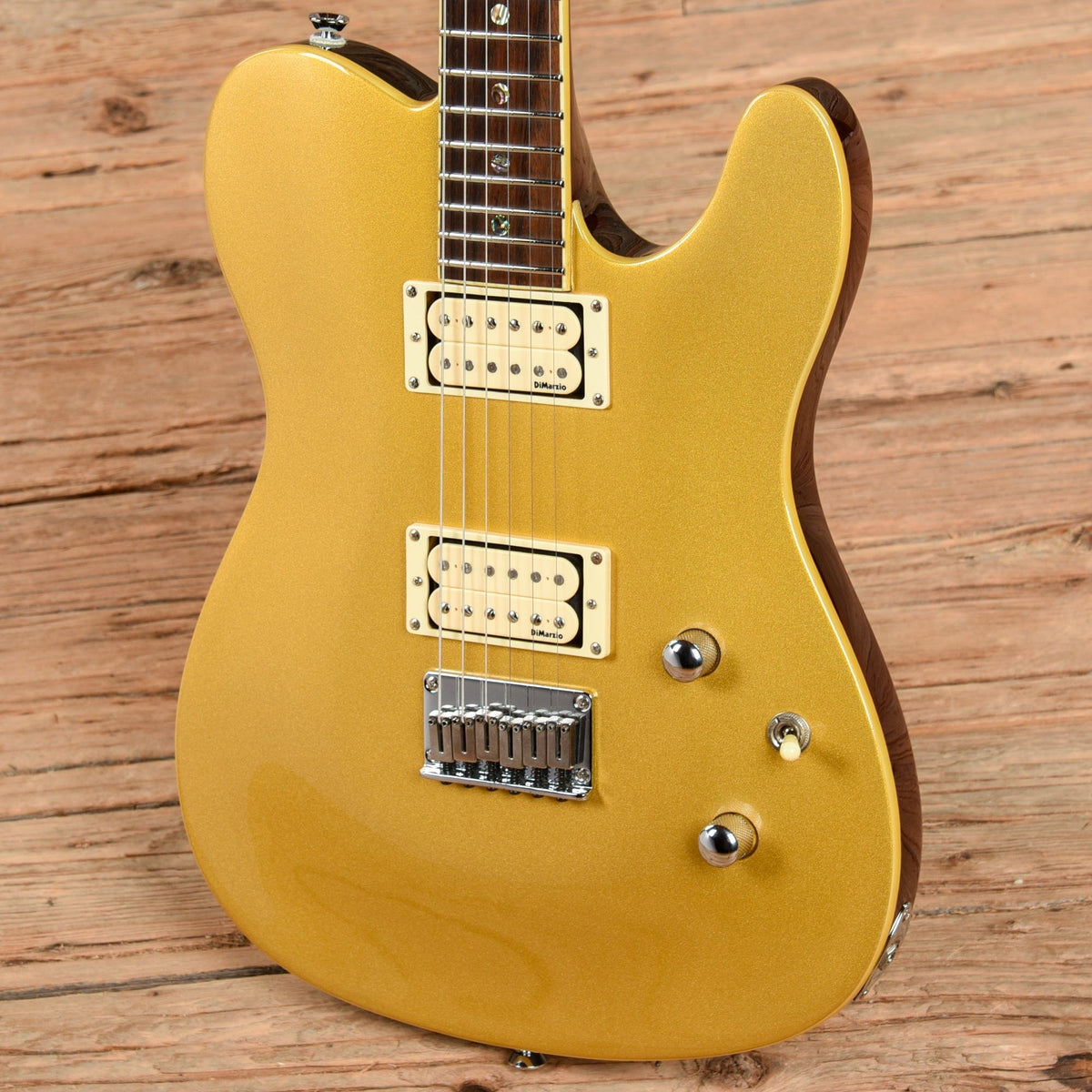 Fender Telecaster HH Archtop MIK Gold 2004 - View 2 | MusicMarket