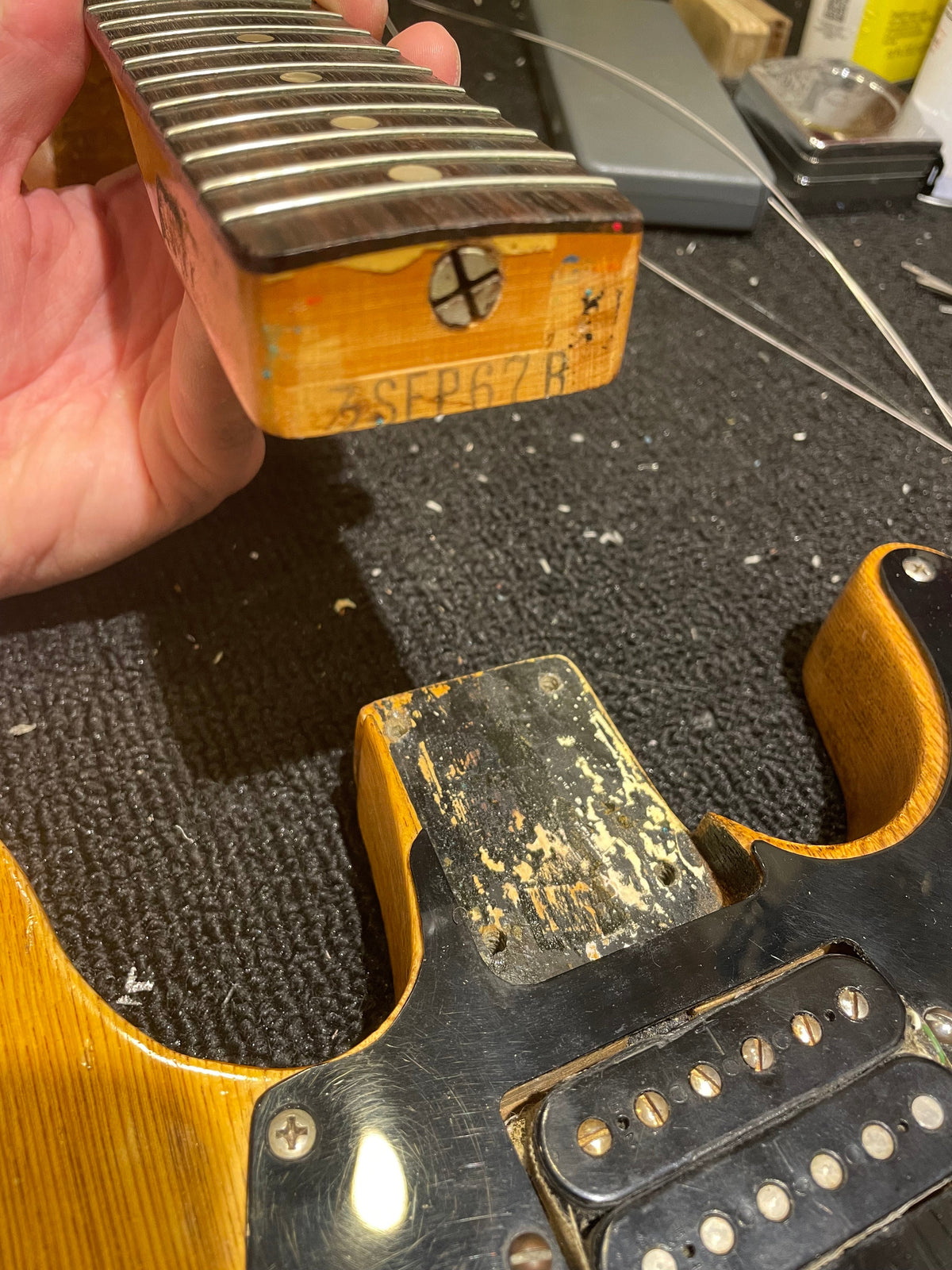 Fender Telecaster Natural Refin 1967 - View 20 | MusicMarket