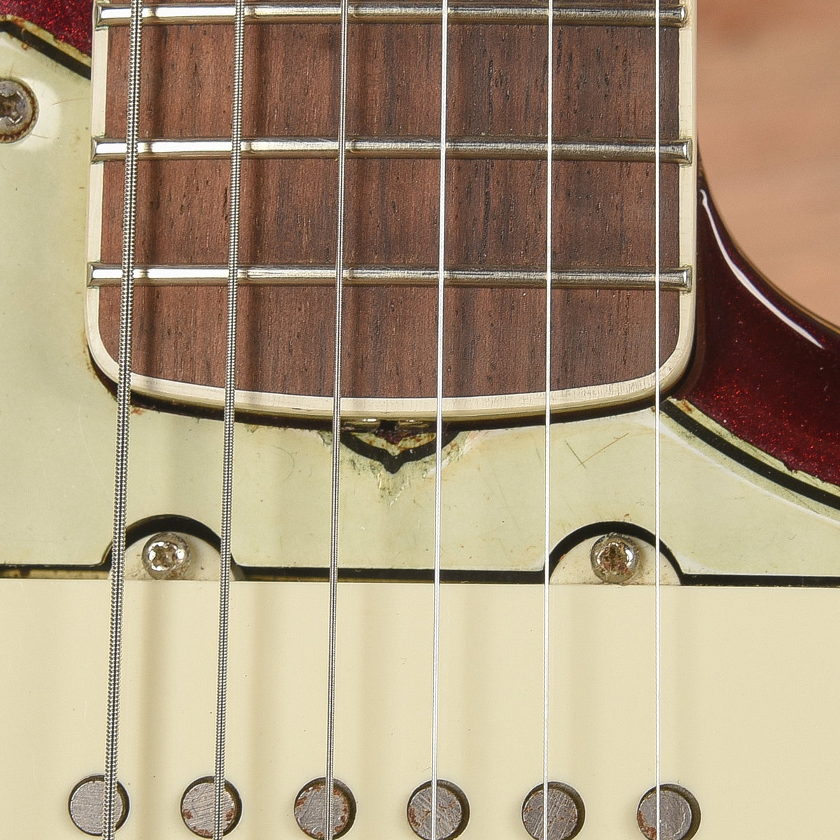 Fender Troy Van Leeuwen Jazzmaster Oxblood 2015 - View 10 | MusicMarket