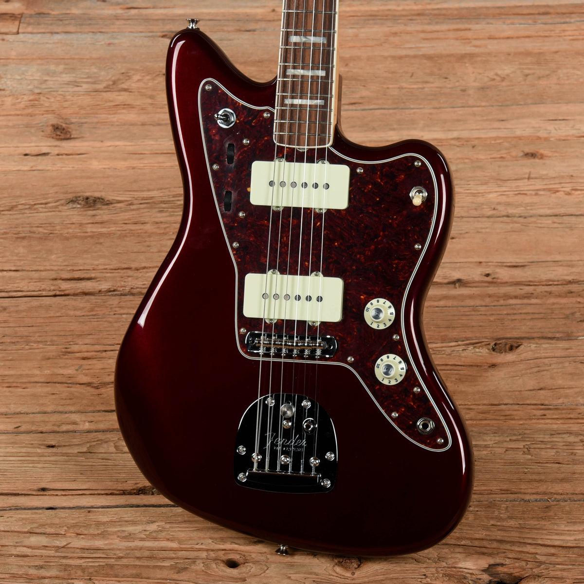 Fender Troy Van Leeuwen Jazzmaster Oxblood 2024 - View 2 | MusicMarket