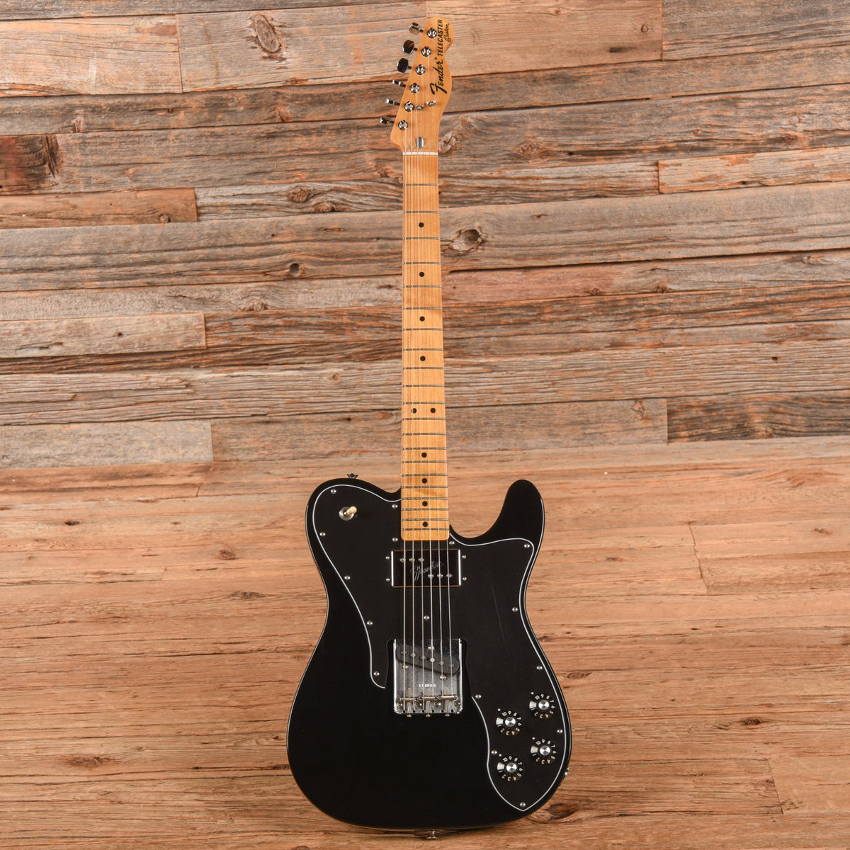Fender Vintera '70s Telecaster Custom Black 2022 - View 4 | MusicMarket