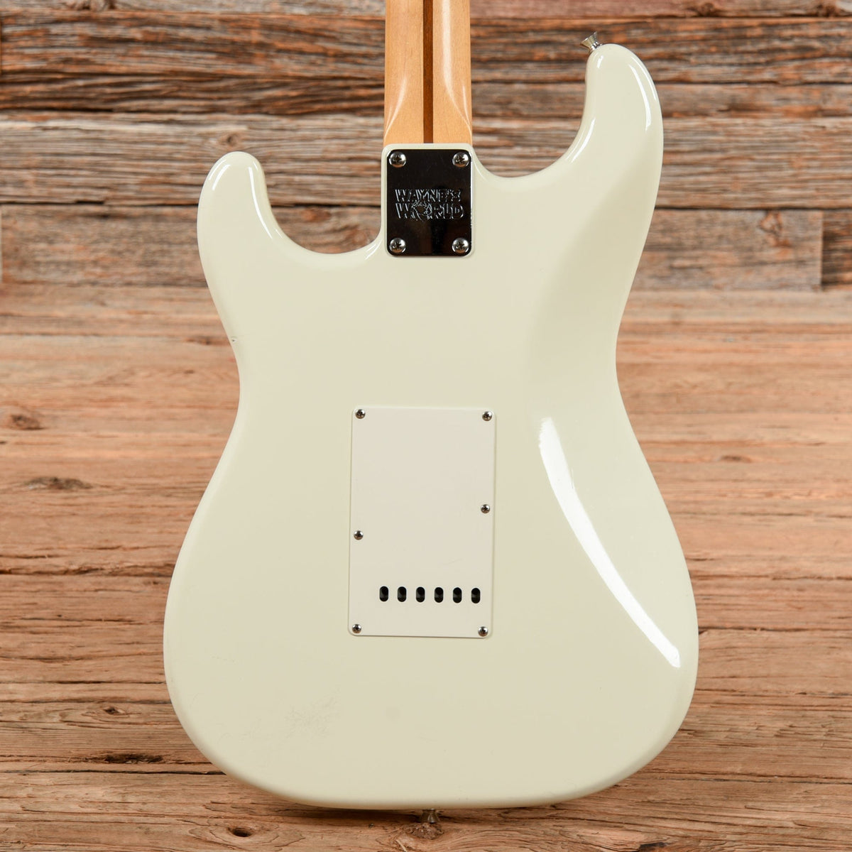 Fender Wayne's World Squier Strat White - View 3 | MusicMarket