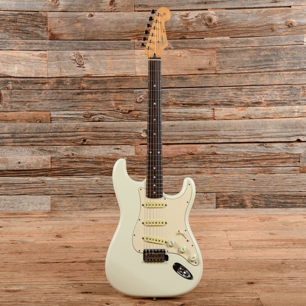 Fender Wayne's World Squier Strat White - View 4 | MusicMarket