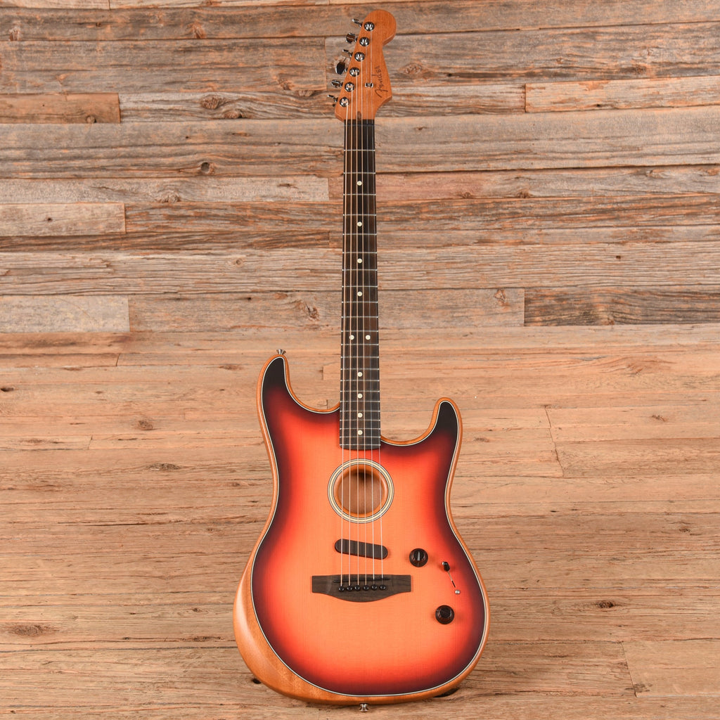 Fender American Acoustasonic Stratocaster 3-Color Sunburt - View 4 | MusicMarket