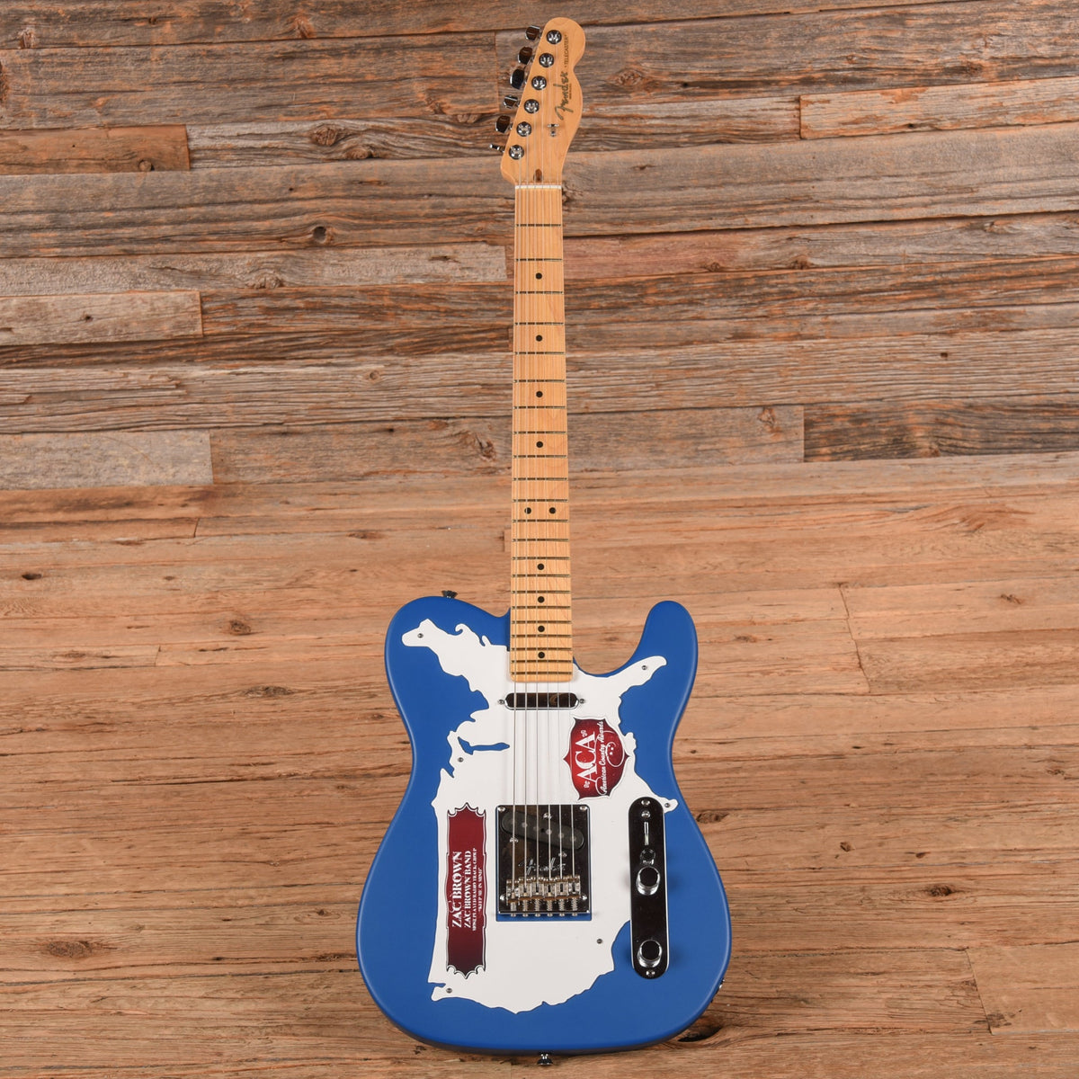 Fender American Country Awards Telecaster Blue 2012 - Zac Brown - View 4 | MusicMarket