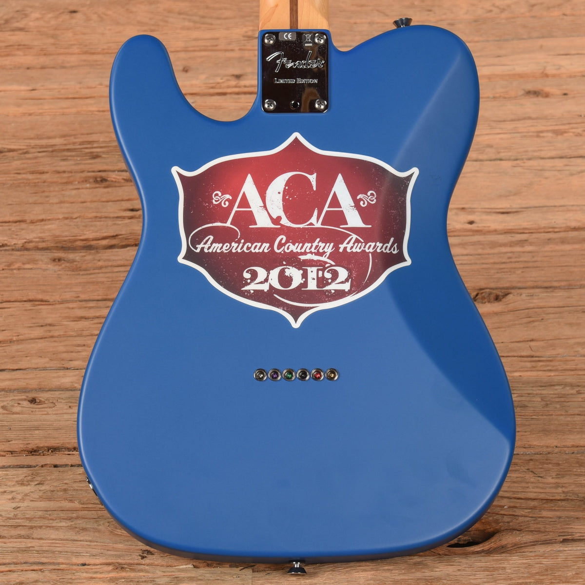 Fender American Country Awards Telecaster Blue 2012 - Zac Brown - View 3 | MusicMarket