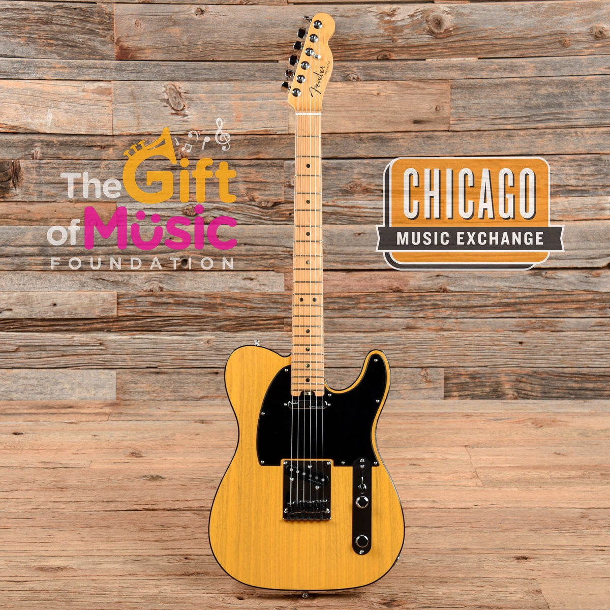 Fender American Elite Telecaster MF, Butterscotch Blonde - MusicMarket