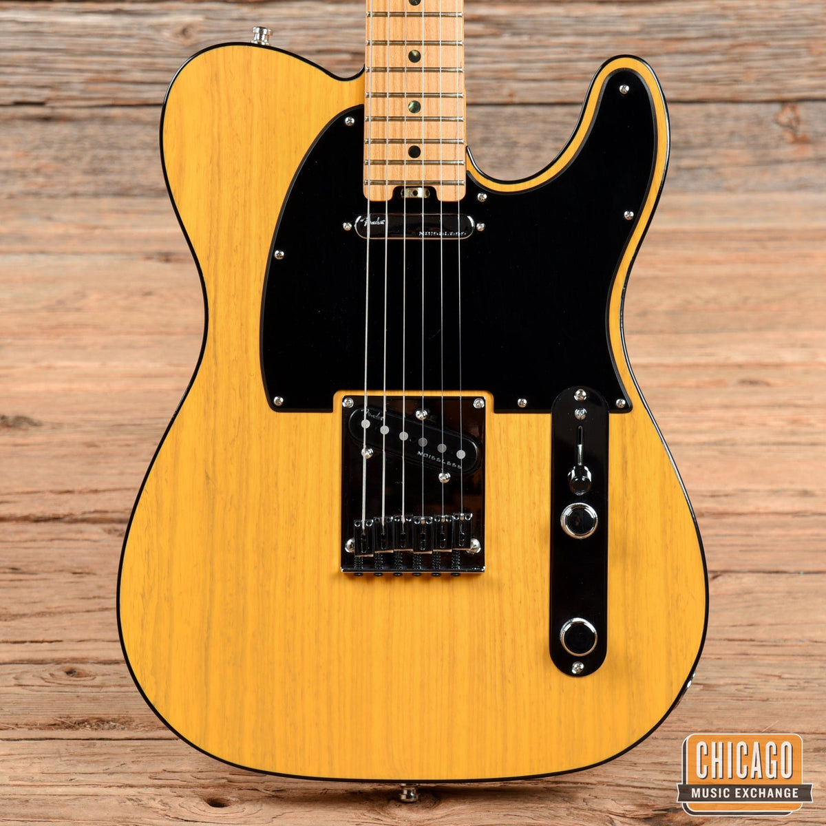 Fender American Elite Telecaster MF, Butterscotch Blonde - View 3 | MusicMarket