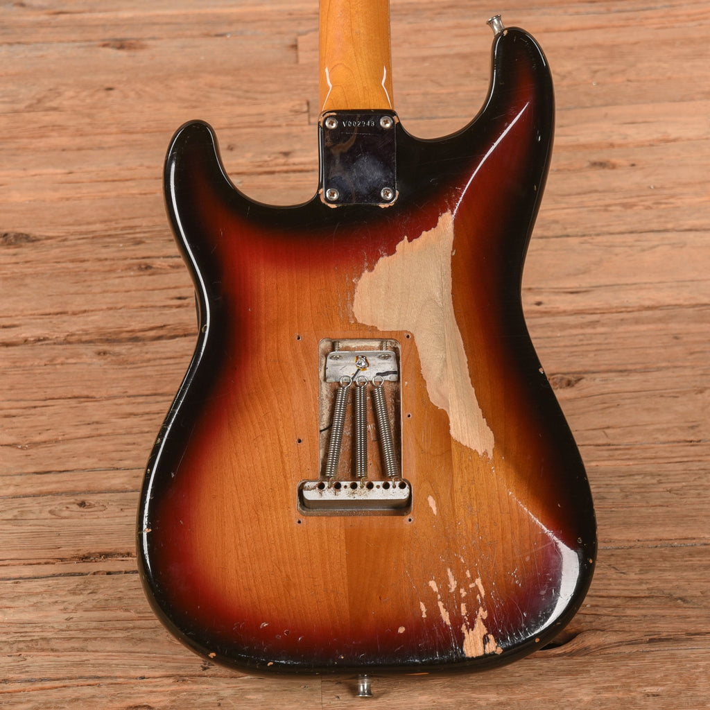 Fender American Vintage '62 Reissue Stratocaster Sunburst 1982 - Zac Brown - View 3 | MusicMarket