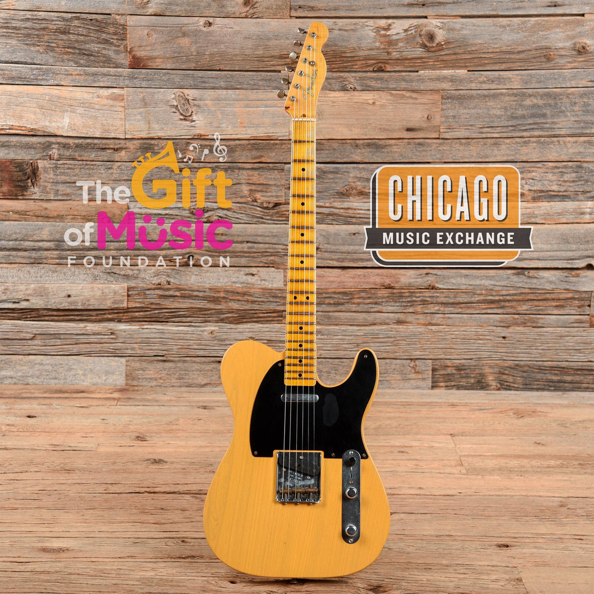 Fender Custom Shop 20th Anniversary Relic Nocaster, Butterscotch Blonde - MusicMarket