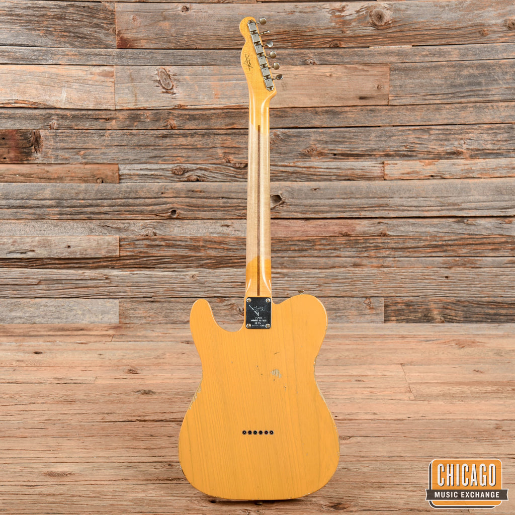 Fender Custom Shop 20th Anniversary Relic Nocaster, Butterscotch Blonde - View 2 | MusicMarket