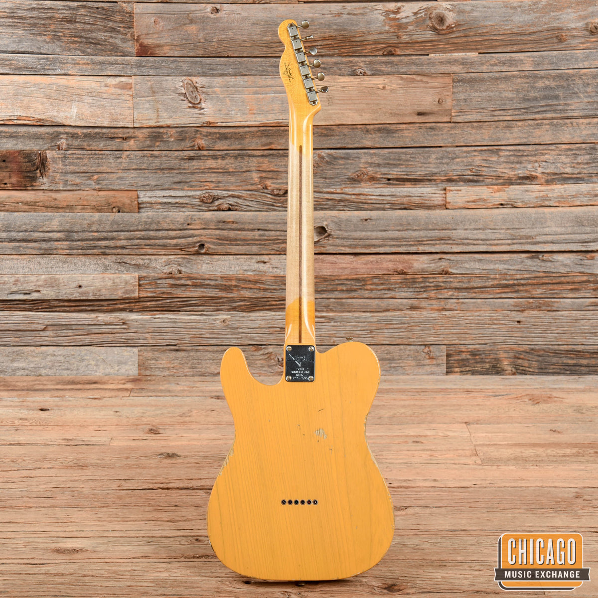 Fender Custom Shop 20th Anniversary Relic Nocaster, Butterscotch Blonde - View 2 | MusicMarket