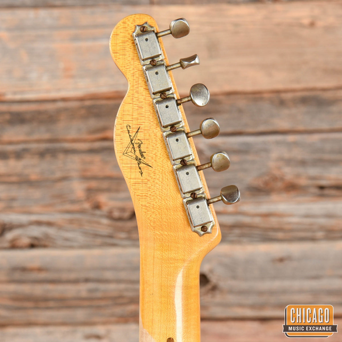 Fender Custom Shop 20th Anniversary Relic Nocaster, Butterscotch Blonde - View 7 | MusicMarket
