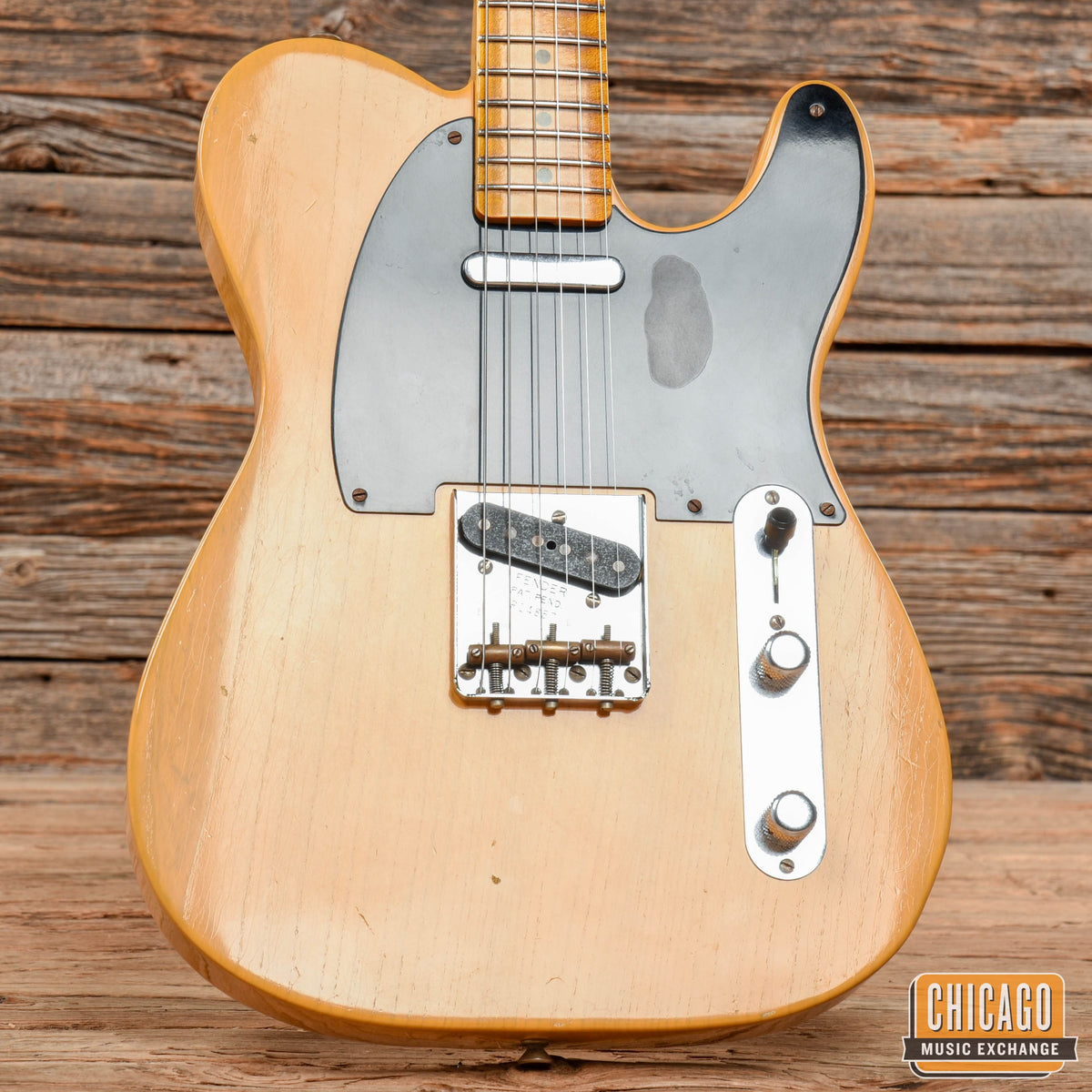 Fender Custom Shop 20th Anniversary Relic Nocaster, Butterscotch Blonde - View 8 | MusicMarket