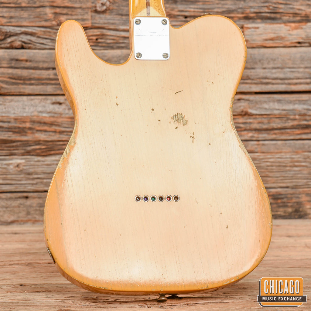 Fender Custom Shop 20th Anniversary Relic Nocaster, Butterscotch Blonde - View 9 | MusicMarket