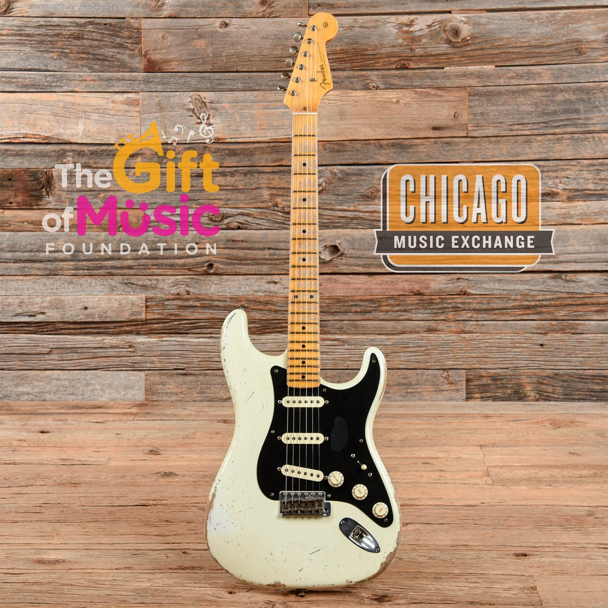 Fender Custom Shop '56 Active Journeyman Relic Stratocaster Masterbuilt Todd Krause Olympic White - MusicMarket