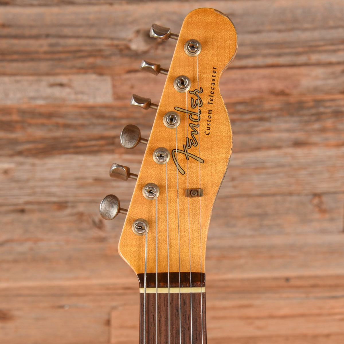 Fender Custom Telecaster Metallic Blue over 3-Color Sunburst - Zac Brown - View 6 | MusicMarket