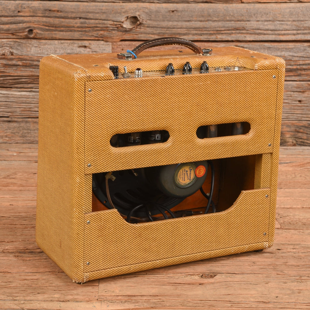 Fender Deluxe 5C3 Wide Panel 10-Watt 1x12" Guitar Combo 1954 - View 2 | MusicMarket