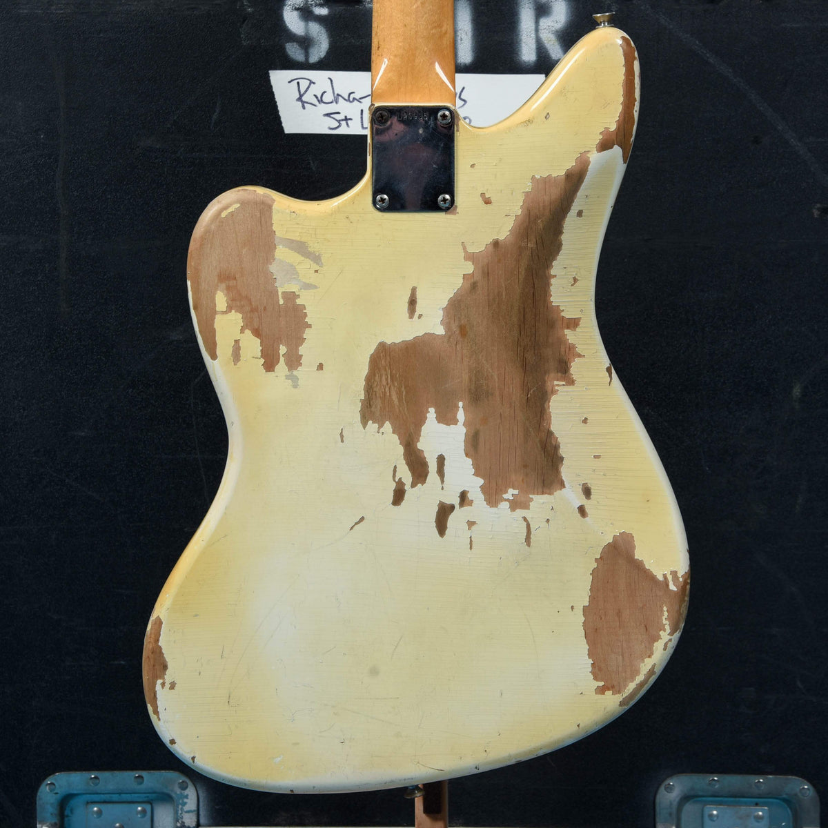 Fender Jaguar Olympic White 1964 - View 5 | MusicMarket