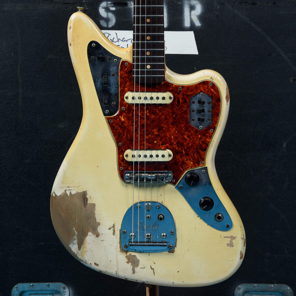 Fender Jaguar Olympic White 1964 - View 3 | MusicMarket