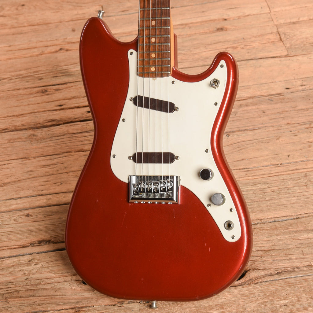Fender Music Master Candy Apple Red 1959 - John Oates - View 2 | MusicMarket