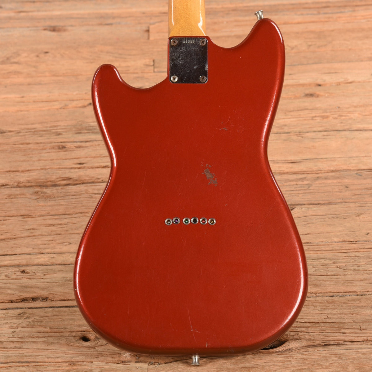 Fender Music Master Candy Apple Red 1959 - John Oates - View 3 | MusicMarket