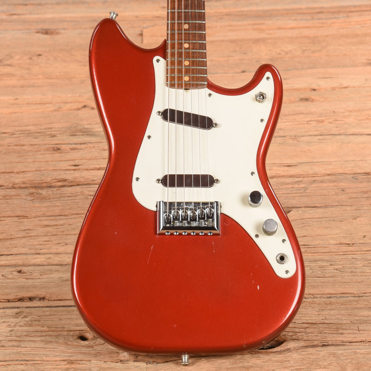 Fender Music Master Candy Apple Red 1959 - John Oates - MusicMarket