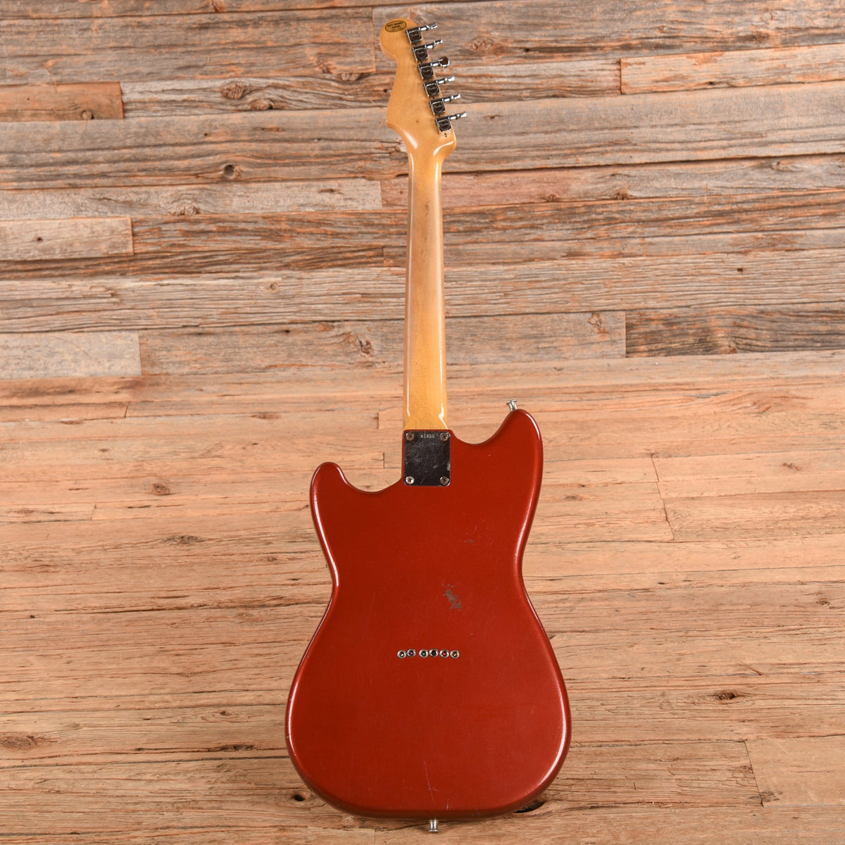Fender Music Master Candy Apple Red 1959 - John Oates - View 5 | MusicMarket