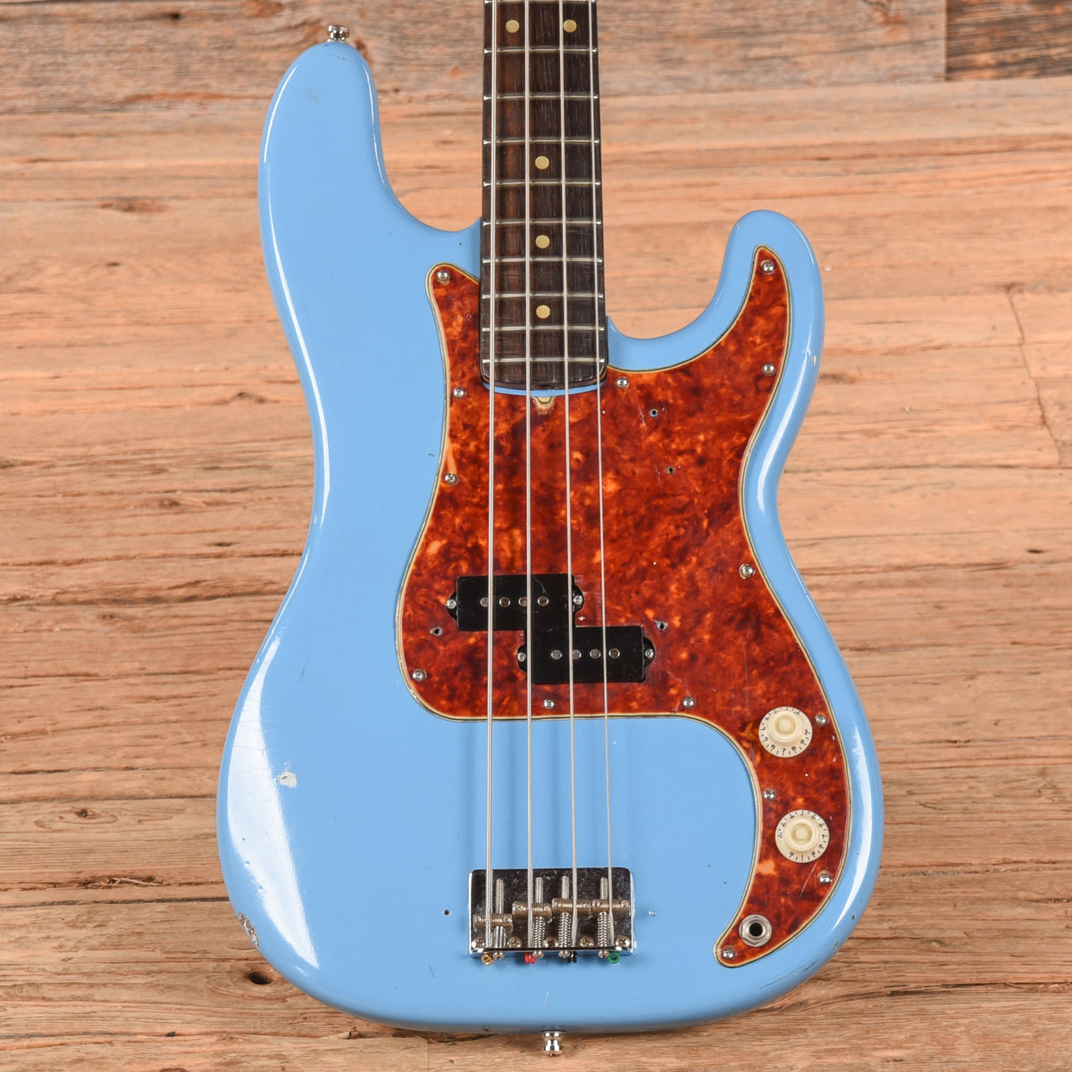Fender Precision Bass Blue Refin 1965 - Zac Brown - MusicMarket