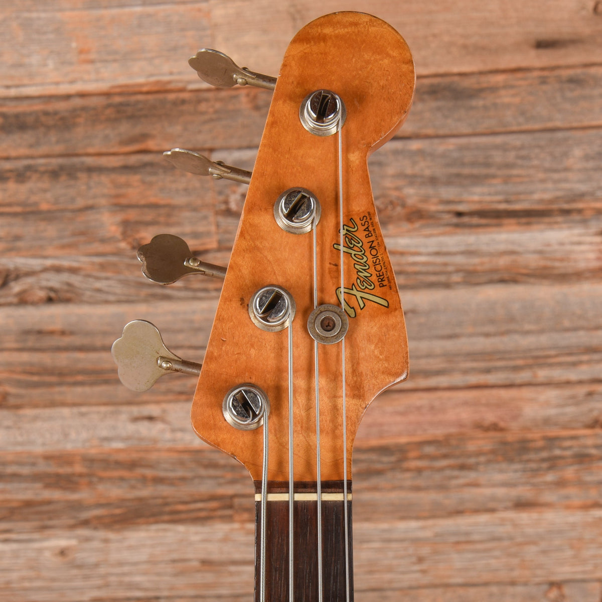 Fender Precision Bass Blue Refin 1965 - Zac Brown - View 6 | MusicMarket