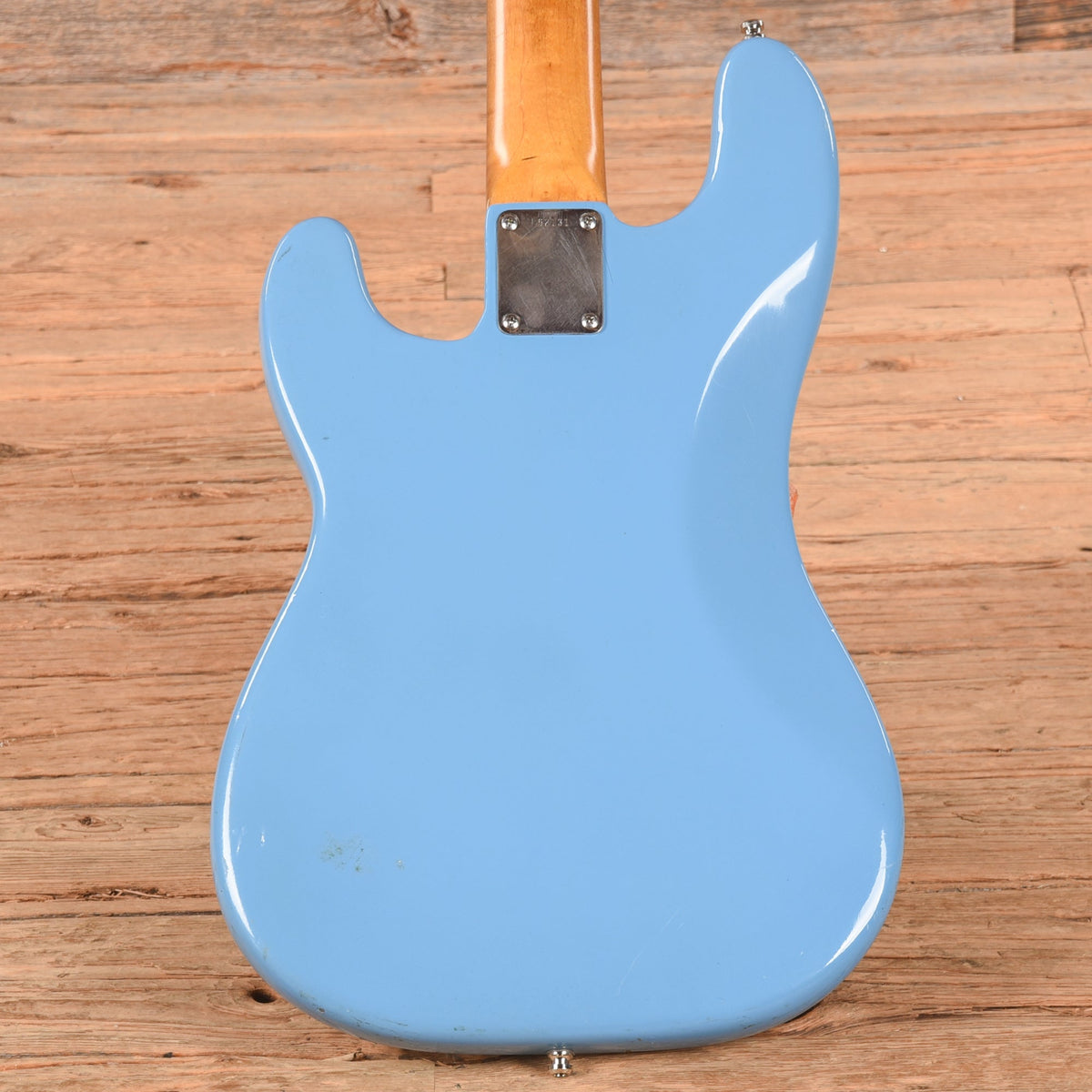 Fender Precision Bass Blue Refin 1965 - Zac Brown - View 3 | MusicMarket