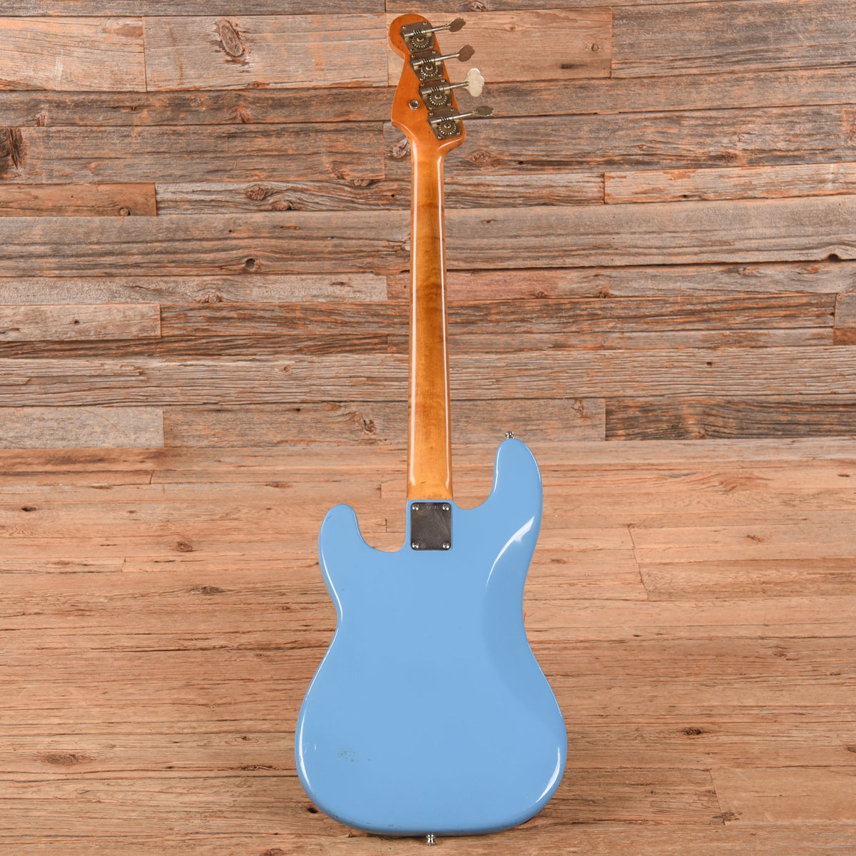 Fender Precision Bass Blue Refin 1965 - Zac Brown - View 5 | MusicMarket