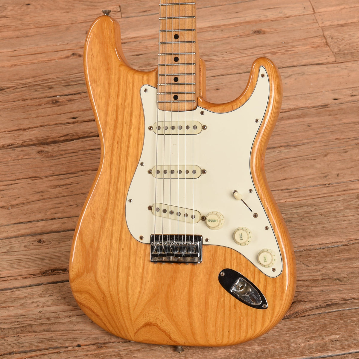 Fender Stratocaster Natural 1973 - Zac Brown - View 2 | MusicMarket