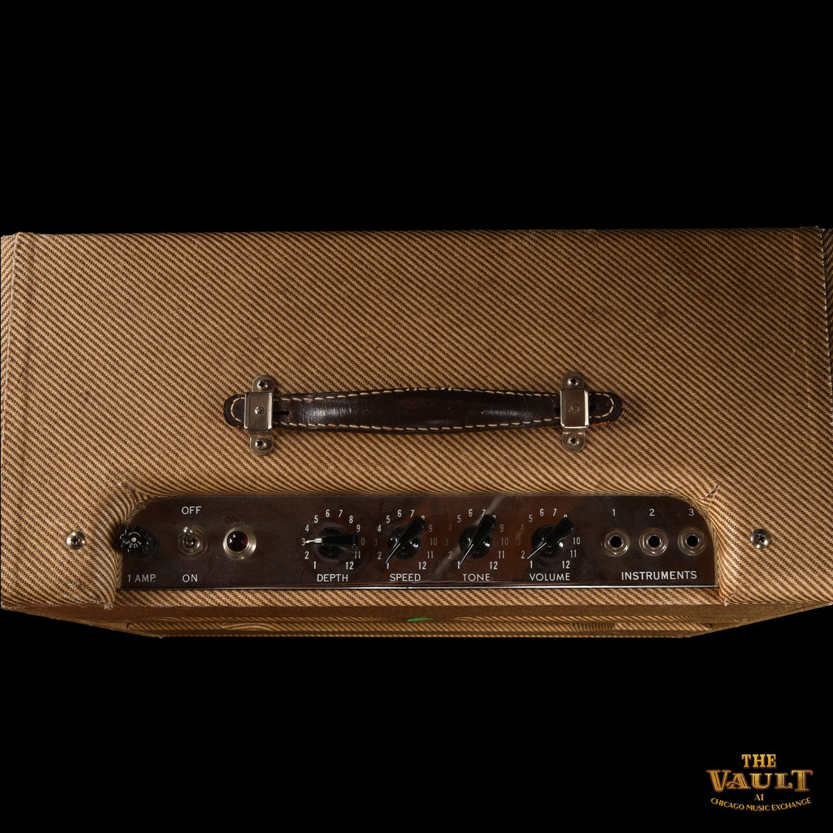 Fender Vibrolux Tweed 1958 - View 3 | MusicMarket