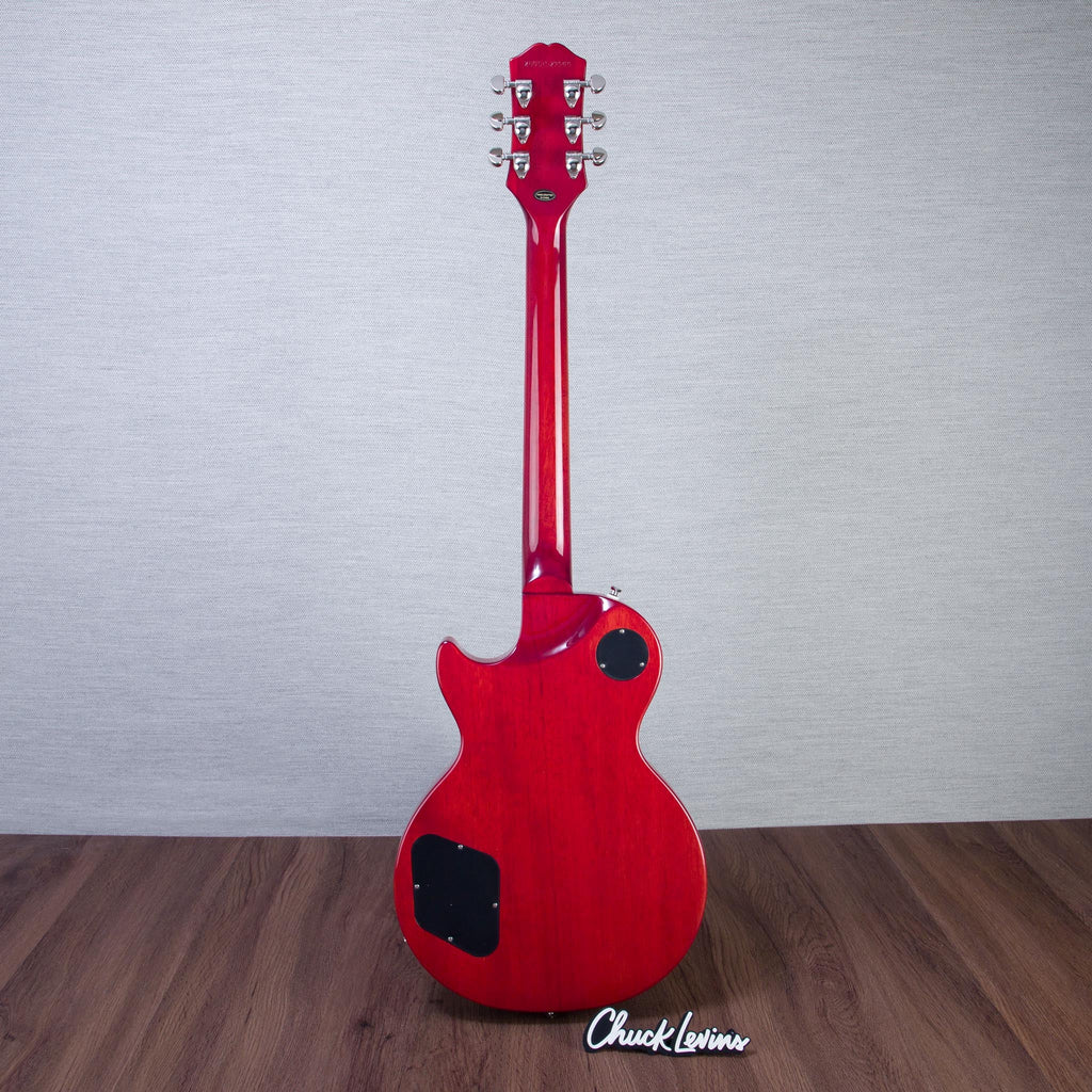 Epiphone Limited Edition Dealer Exclusive Futura Les Paul Custom Figured Electric Guitar - Rally Red Gloss -