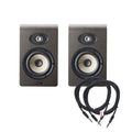 Focal Shape 65 2-Way 6.5" Active Studio Monitor Pair and (2) TRS Cable Bundle - MusicMarket