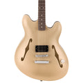 Fender Tom DeLonge Starcaster Semi-Hollow Electric Guitar - Satin Shoreline Gold - MusicMarket